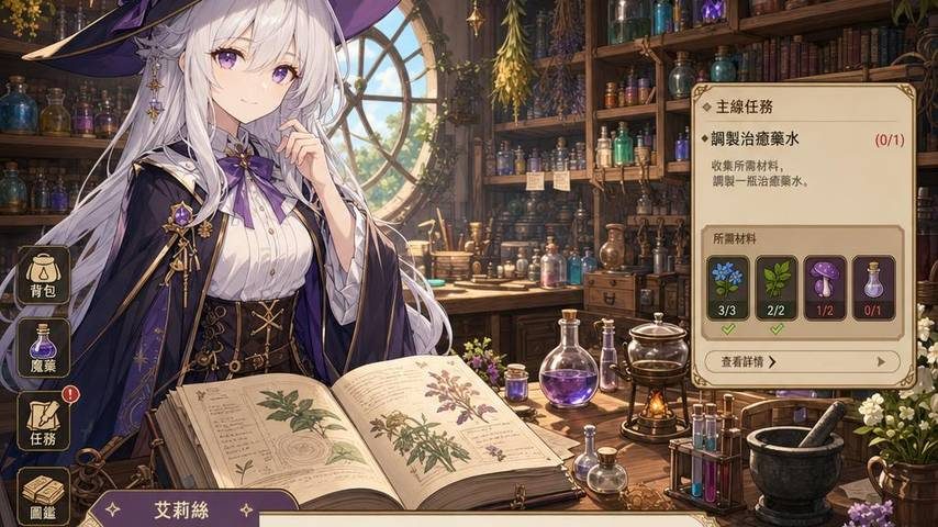 魔女秘药 事件触发 演示图 8