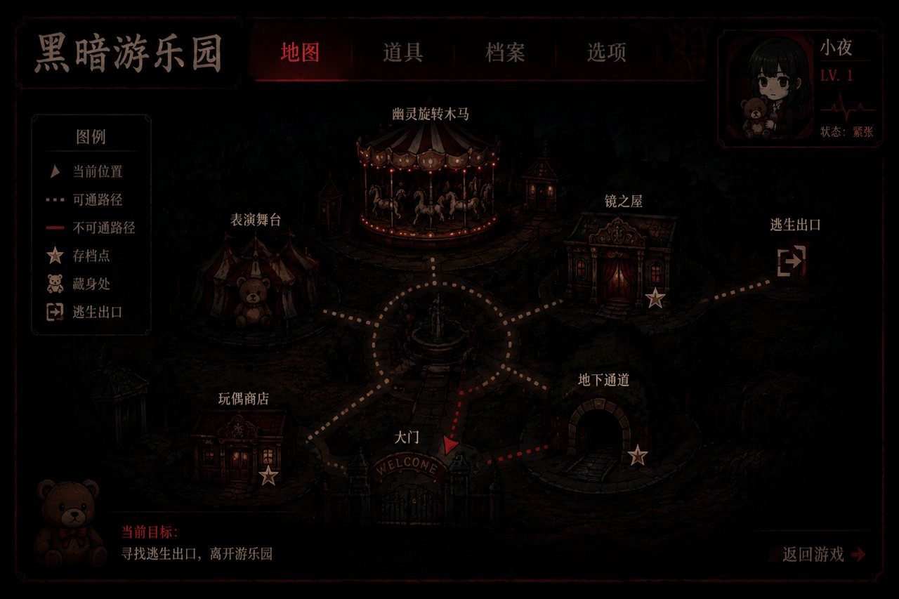 黑暗游乐园 章节事件 内容截图 4